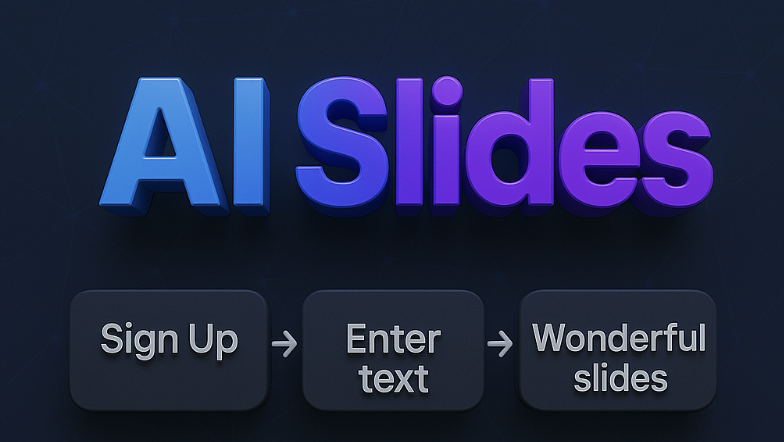 AI-generated presentation example